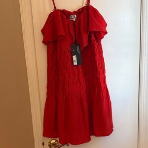 Future collective red dress